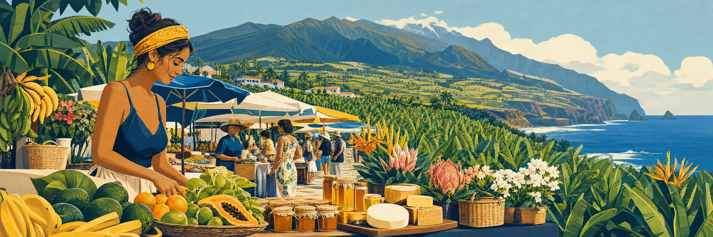 Mercadillos en La Palma