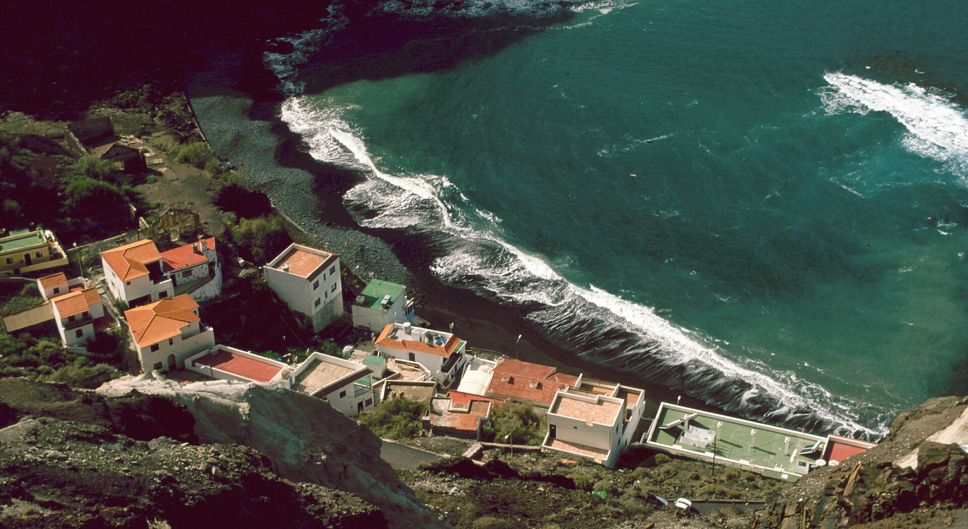 Piscinas y zona de baño de Alojera, La Gomera