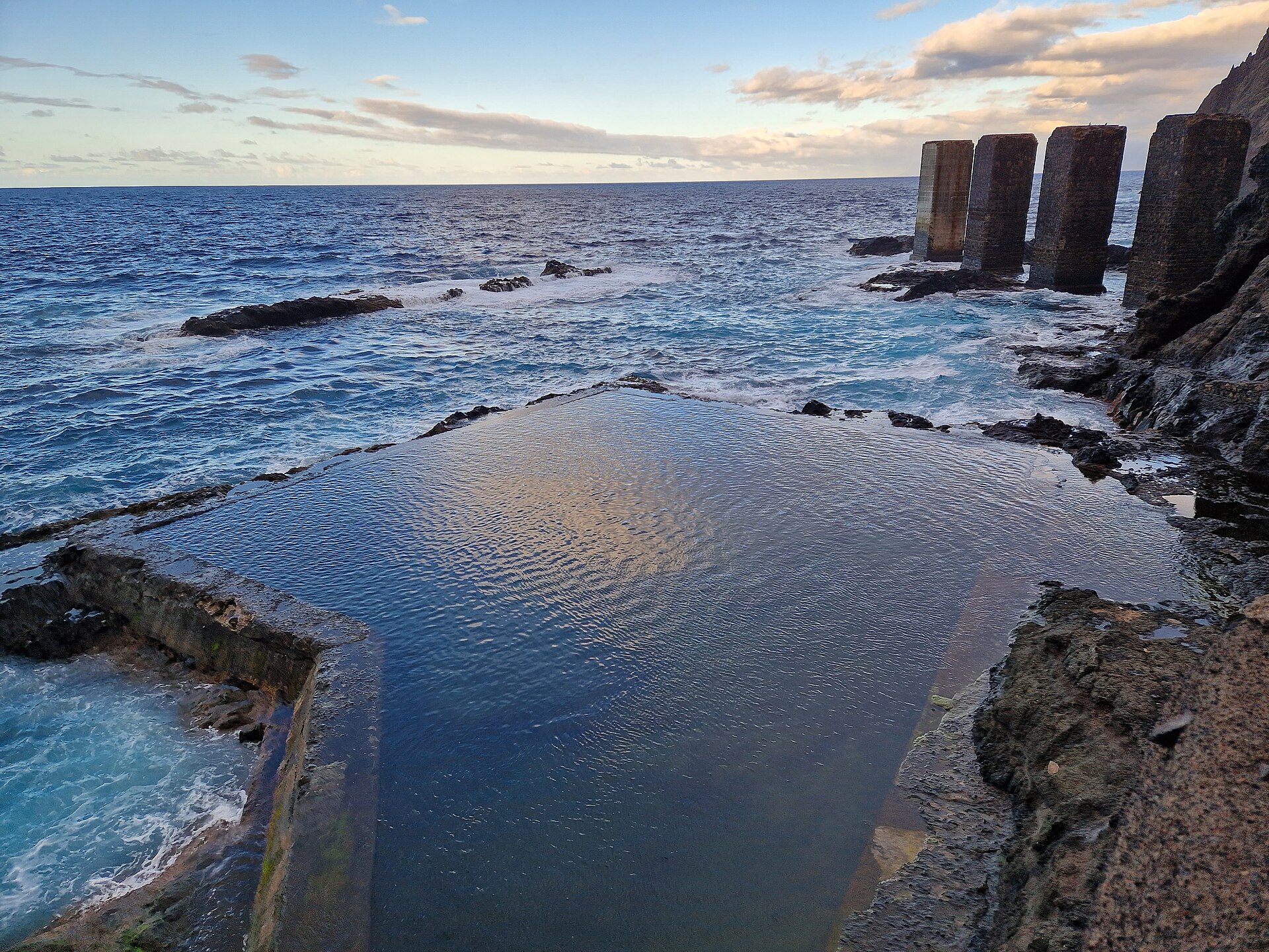Piscinas naturales del Pescante de Hermigua, La Gomera