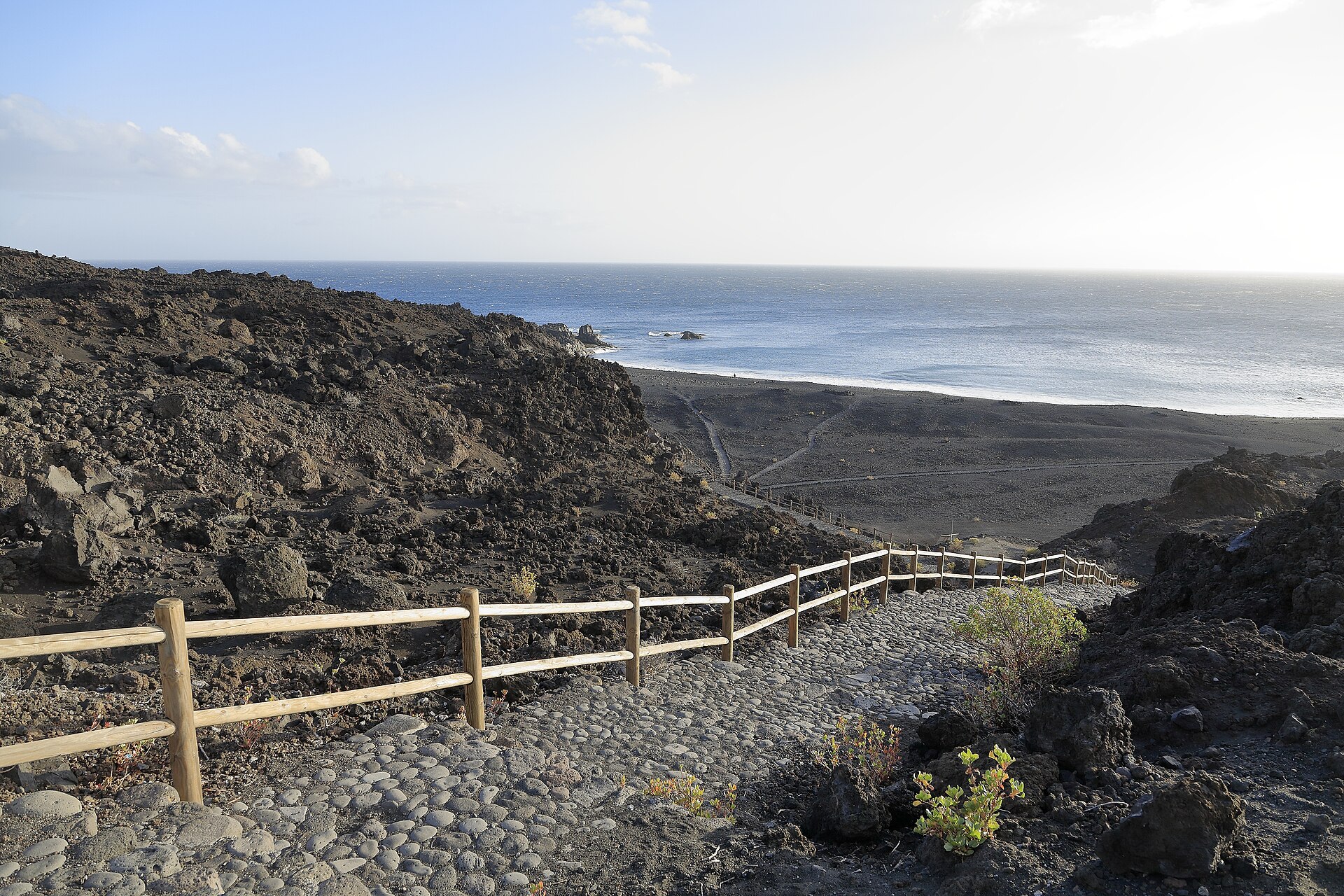 Pozas de Echentive y entorno de Las Salinas, La Palma