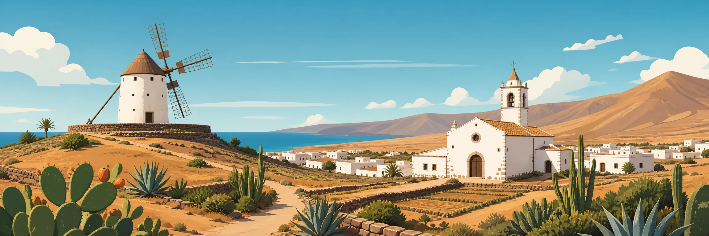 Antigua (Fuerteventura): el molino, qué ver y cómo llegar