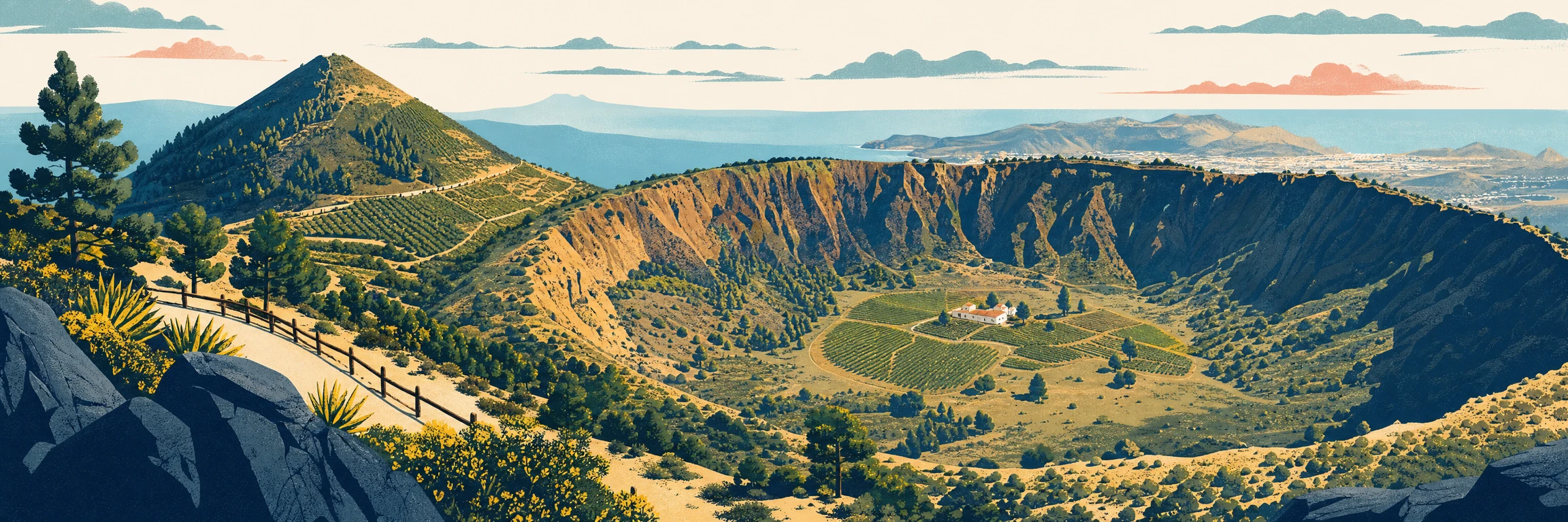 Caldera de Bandama (Gran Canaria): ruta, mirador del Pico y cómo llegar