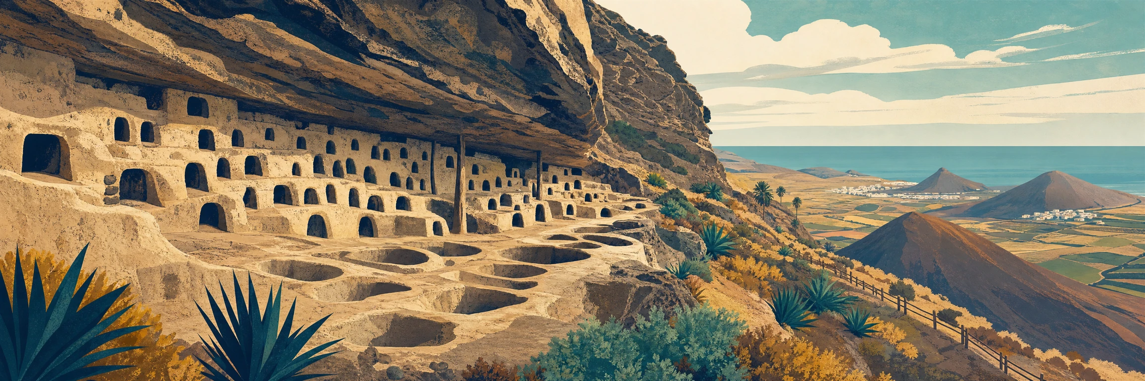 Cenobio de Valerón (Gran Canaria): qué es, horarios y cómo llegar