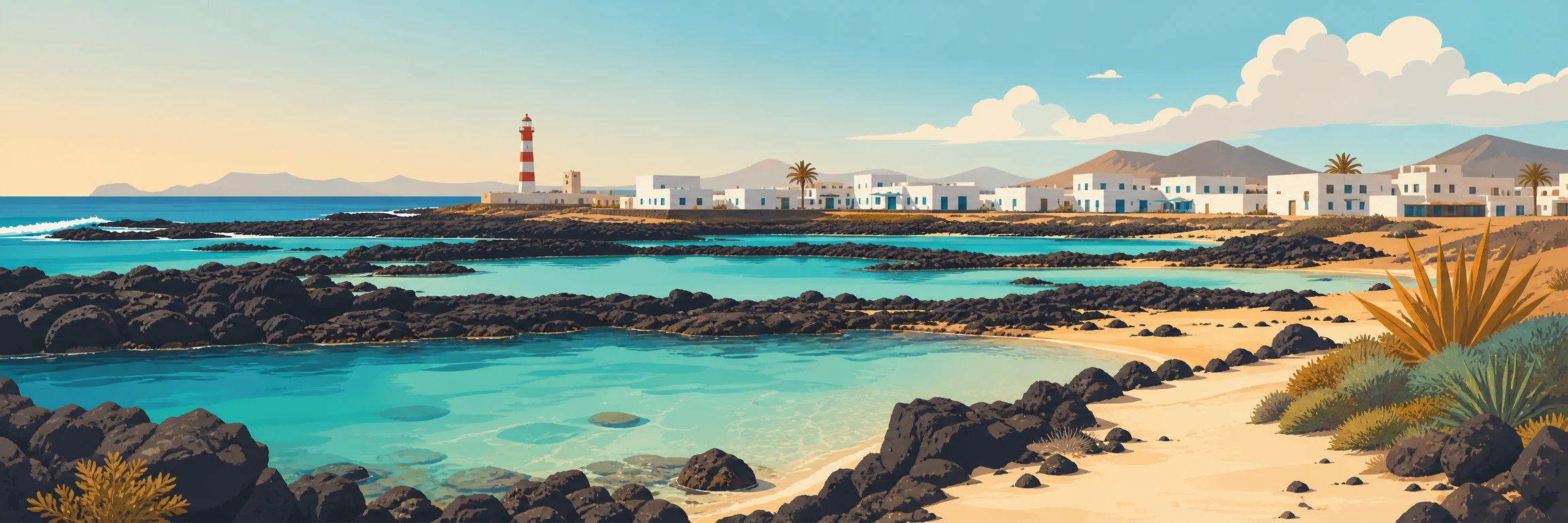 El Cotillo (Fuerteventura): playas, lagunas, faro y surf