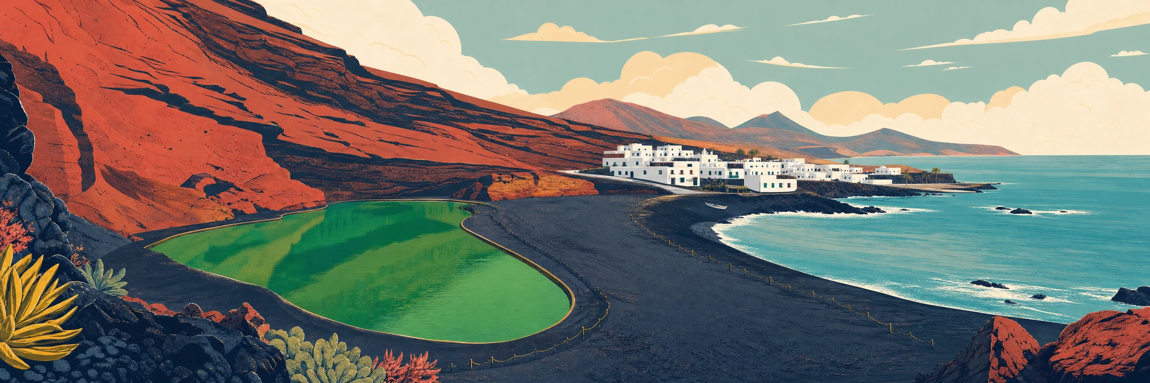 El Golfo y el Lago Verde (Lanzarote): qué ver y cómo visitarlo