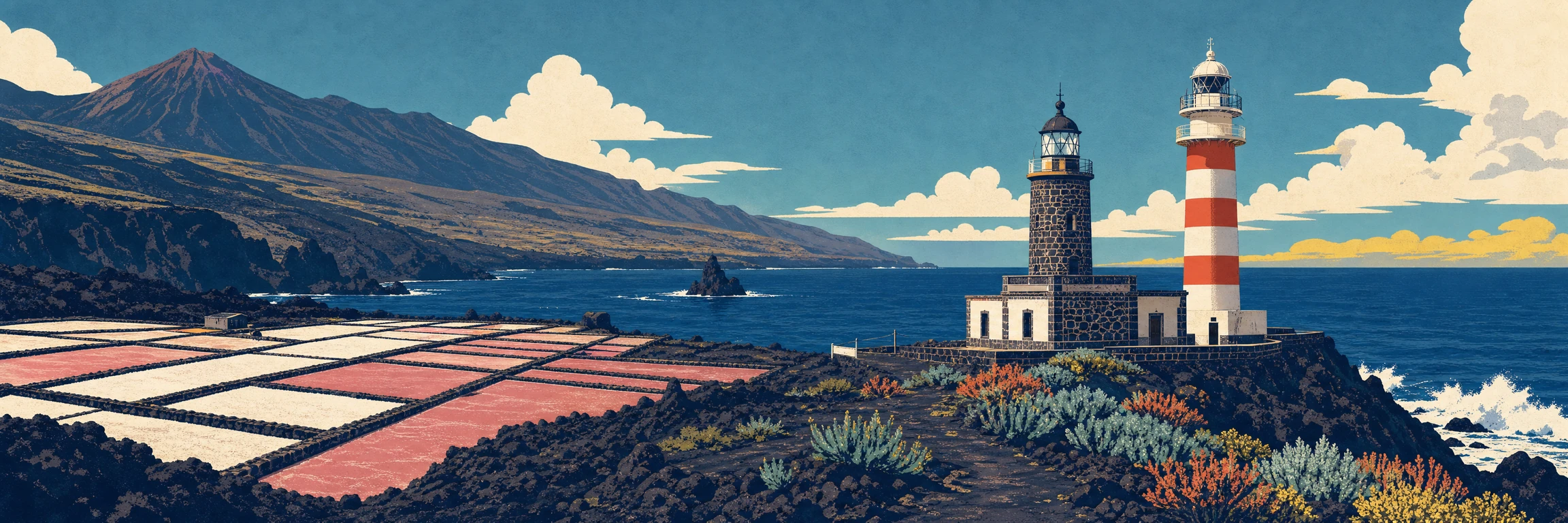 Faro de Fuencaliente (La Palma): salinas, volcanes y punta sur