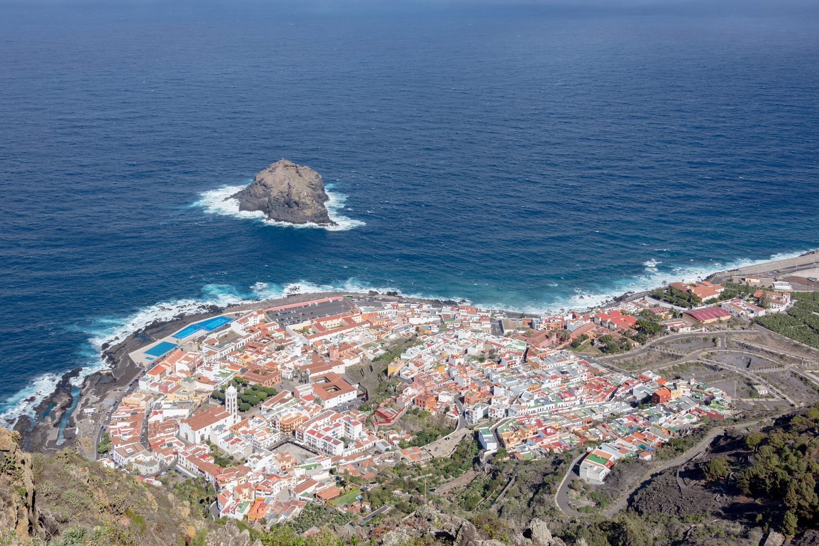 Garachico (Tenerife): casco histórico y piscinas naturales de El Caletón (Tenerife)