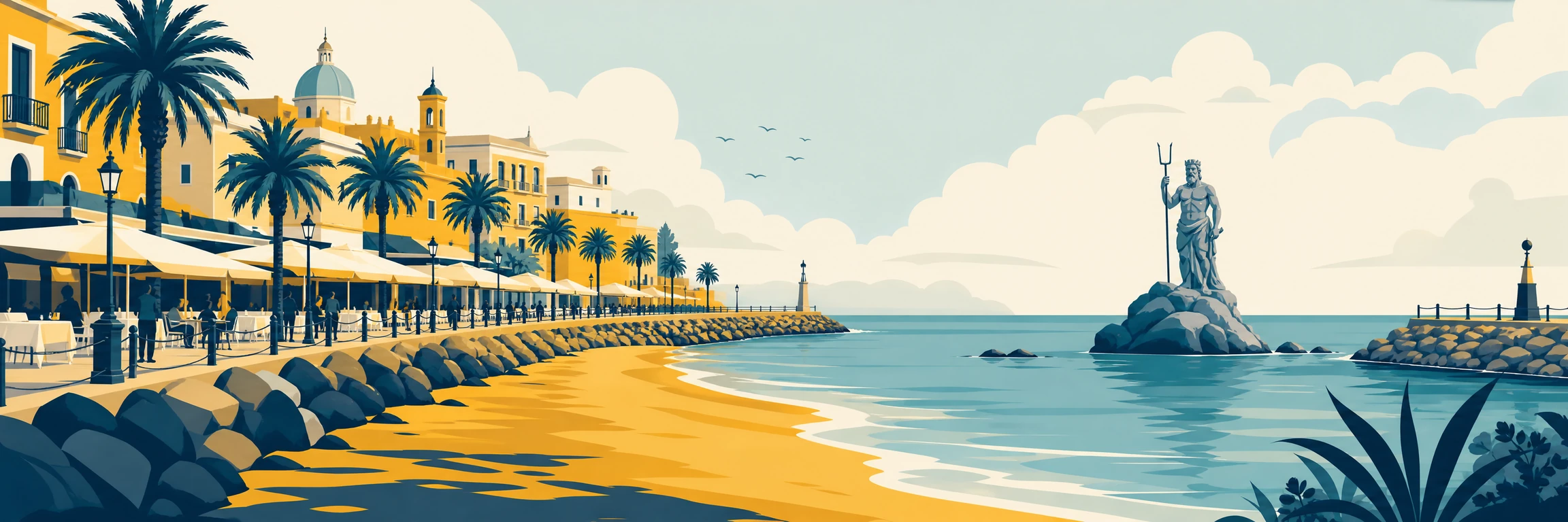Playa de Melenara (Telde): el baño, el marisco y cómo llegar