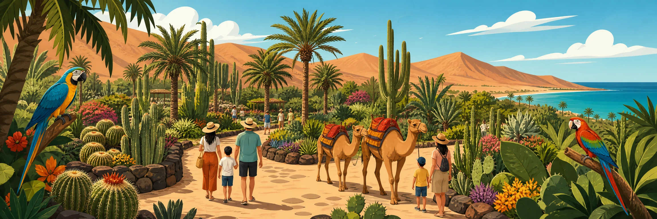 Oasis Park (Oasis Wildlife) Fuerteventura: guía de visita