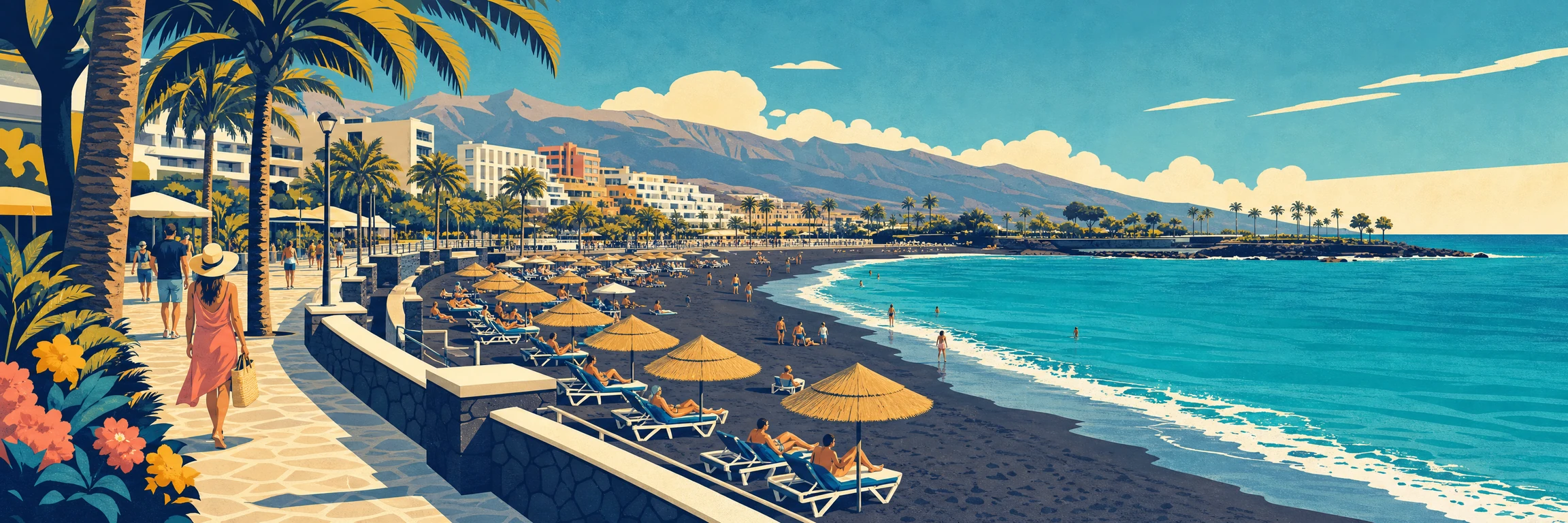 Playa de Troya (Tenerife): guía, servicios y cómo llegar