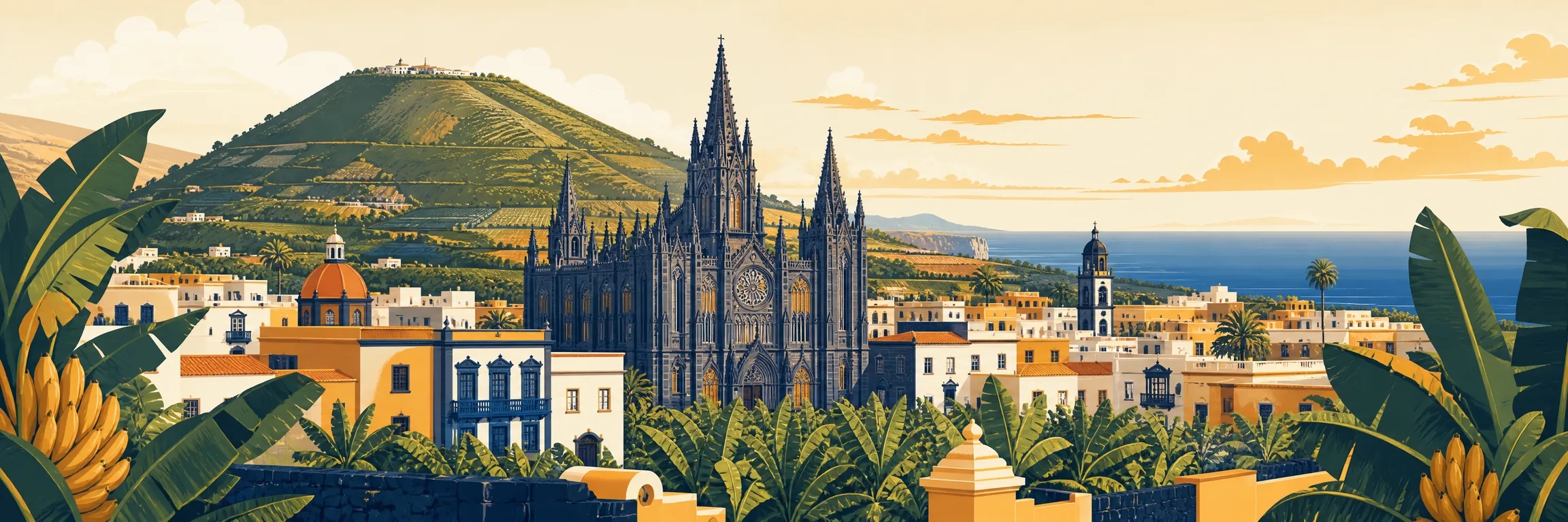 Qué ver en Arucas: Iglesia de San Juan Bautista, ron Arehucas, jardines, casco histórico y miradores del norte de Gran Canaria