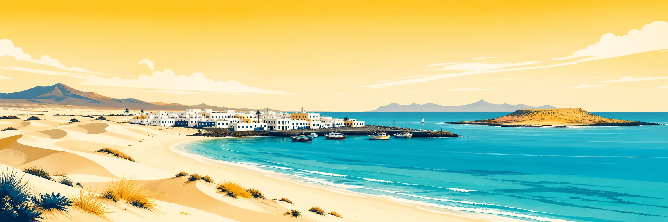 Qué ver en Corralejo: dunas de Corralejo, Grandes Playas, Isla de Lobos y playas del norte de Fuerteventura