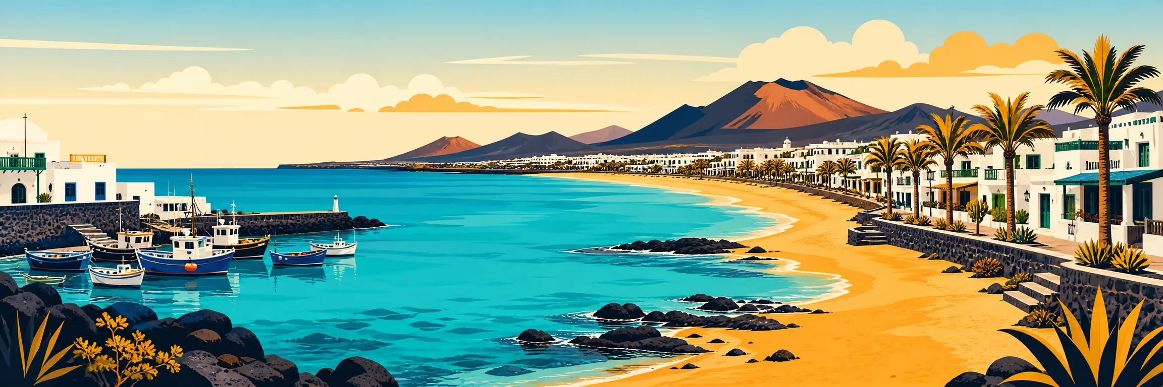 Qué ver en Puerto del Carmen: Playa Grande, Los Pocillos, Playa Chica, Puerto Viejo y excursiones por Lanzarote