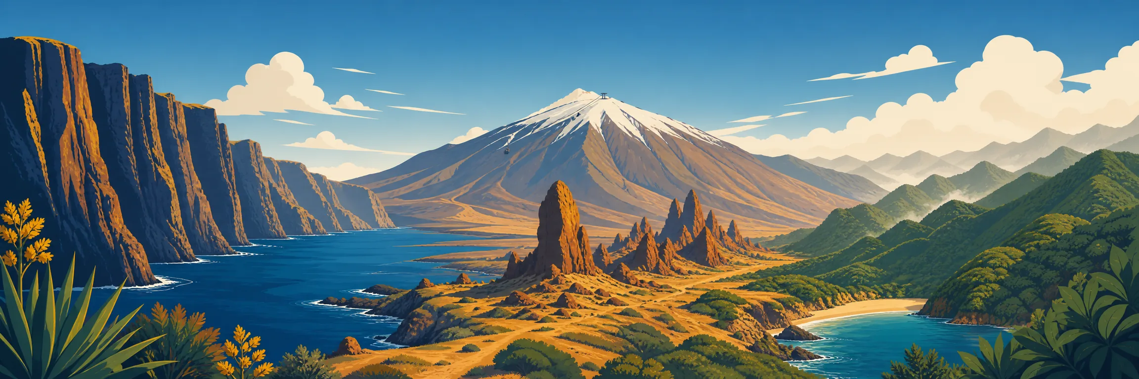 Qué ver en Tenerife: el Teide, los acantilados de Los Gigantes, la laurisilva de Anaga y la costa de la isla