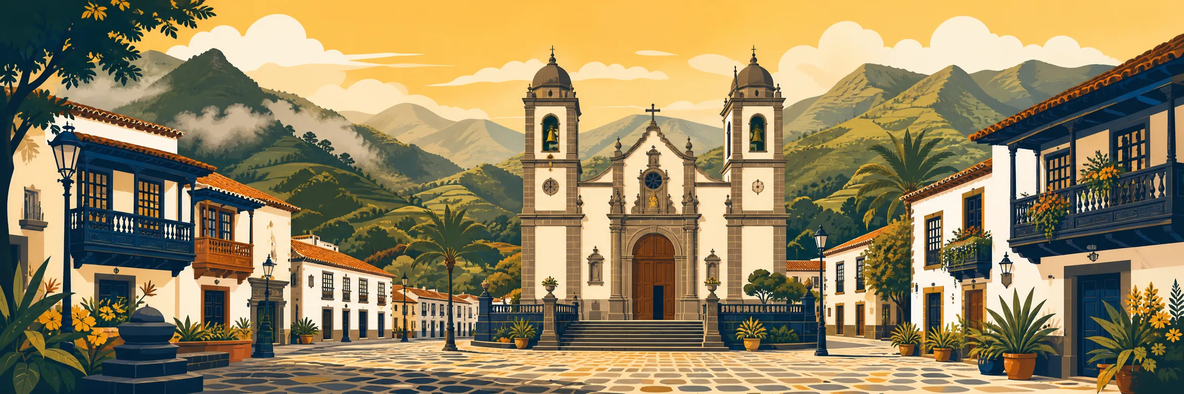 Qué ver en Teror: Basílica del Pino, balcones canarios, casco histórico y Finca de Osorio en Gran Canaria