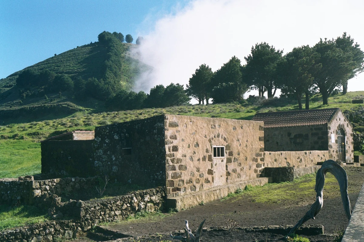 Jinama, bajar visualmente al valle de El Golfo, El Hierro