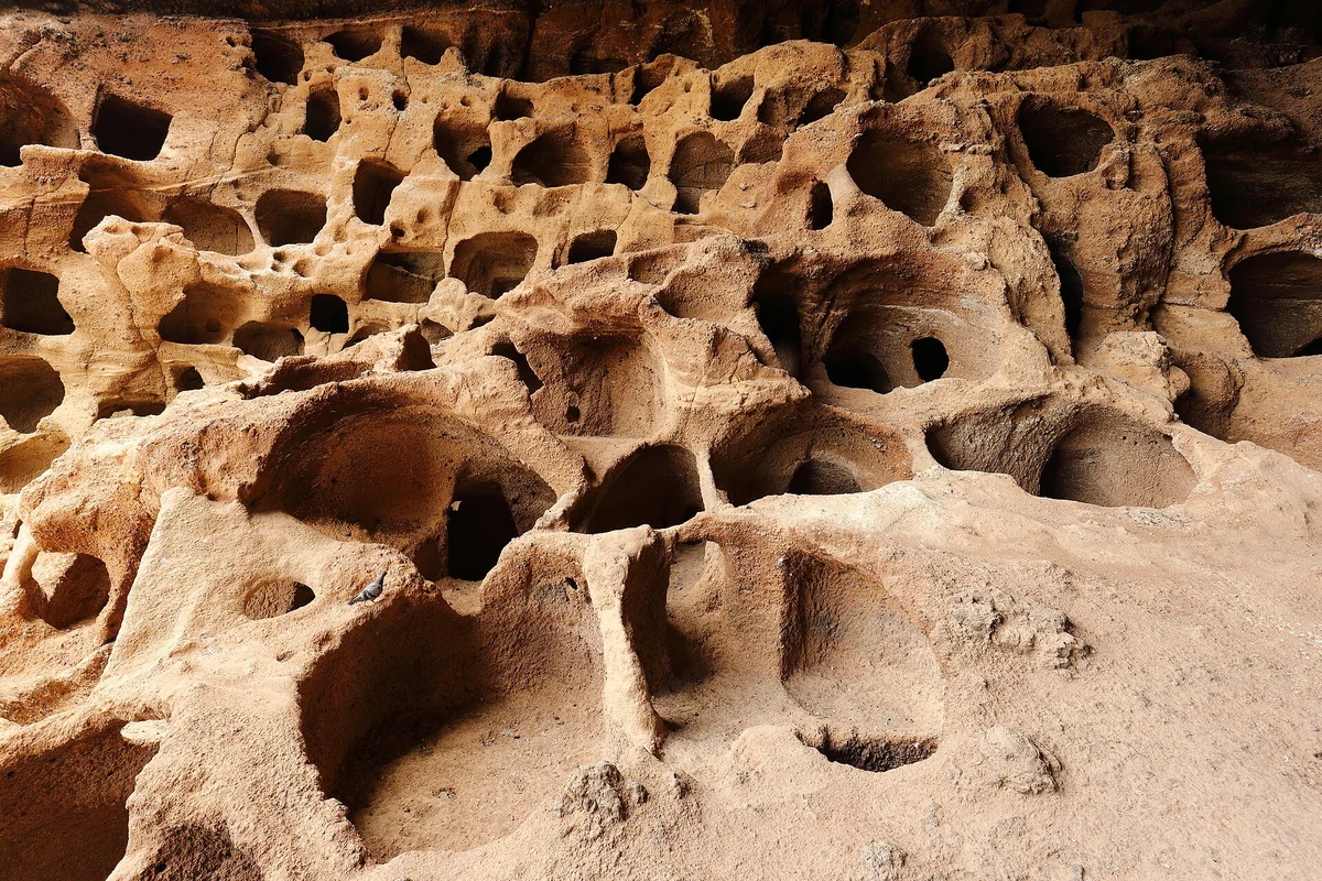 Cenobio de Valerón, granero aborigen, Gran Canaria