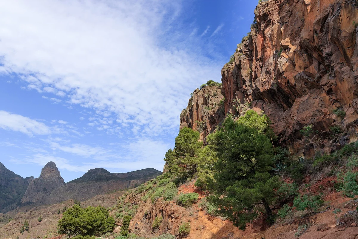 Roque de Agando, la silueta más reconocible de la isla, La Gomera