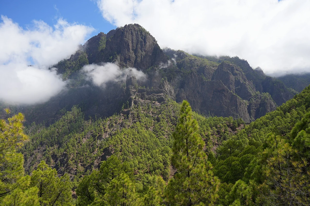 La Cumbrecita, la Caldera sin una ruta larga, La Palma