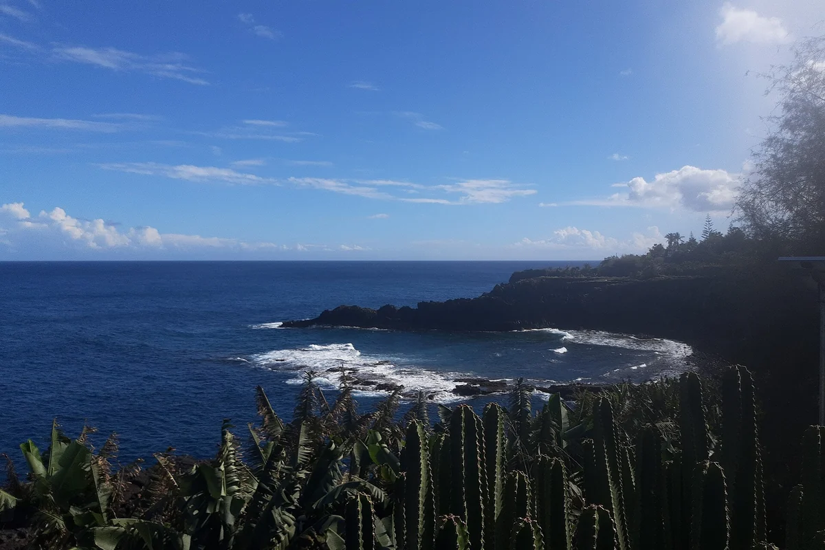 Charco Azul, piscina natural en San Andrés y Sauces, La Palma