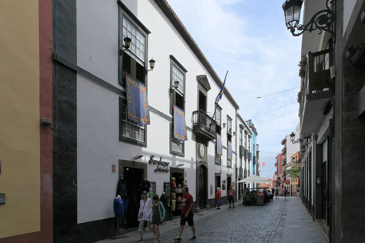 Santa Cruz de La Palma, Calle Real y balcones al mar, La Palma