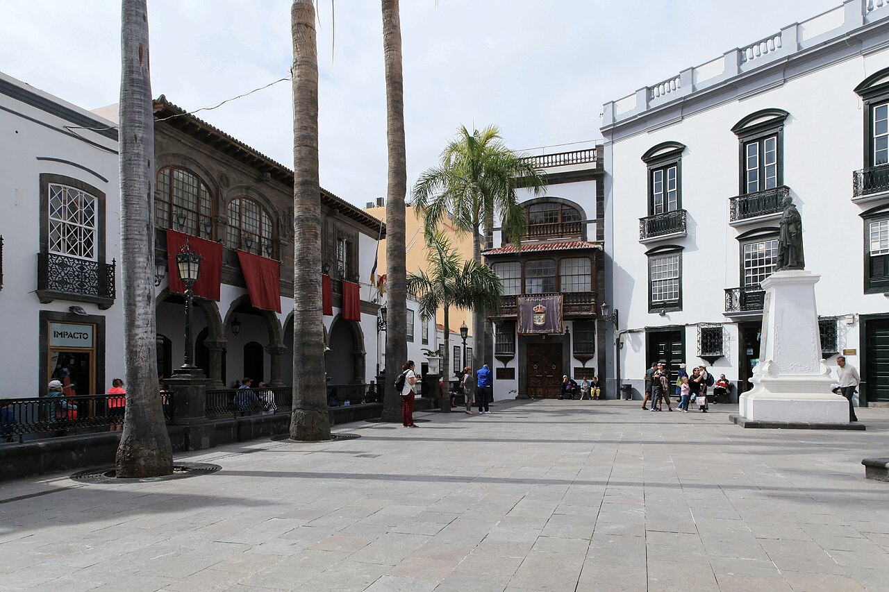 Plaza de España e Iglesia de El Salvador, Santa Cruz de La Palma